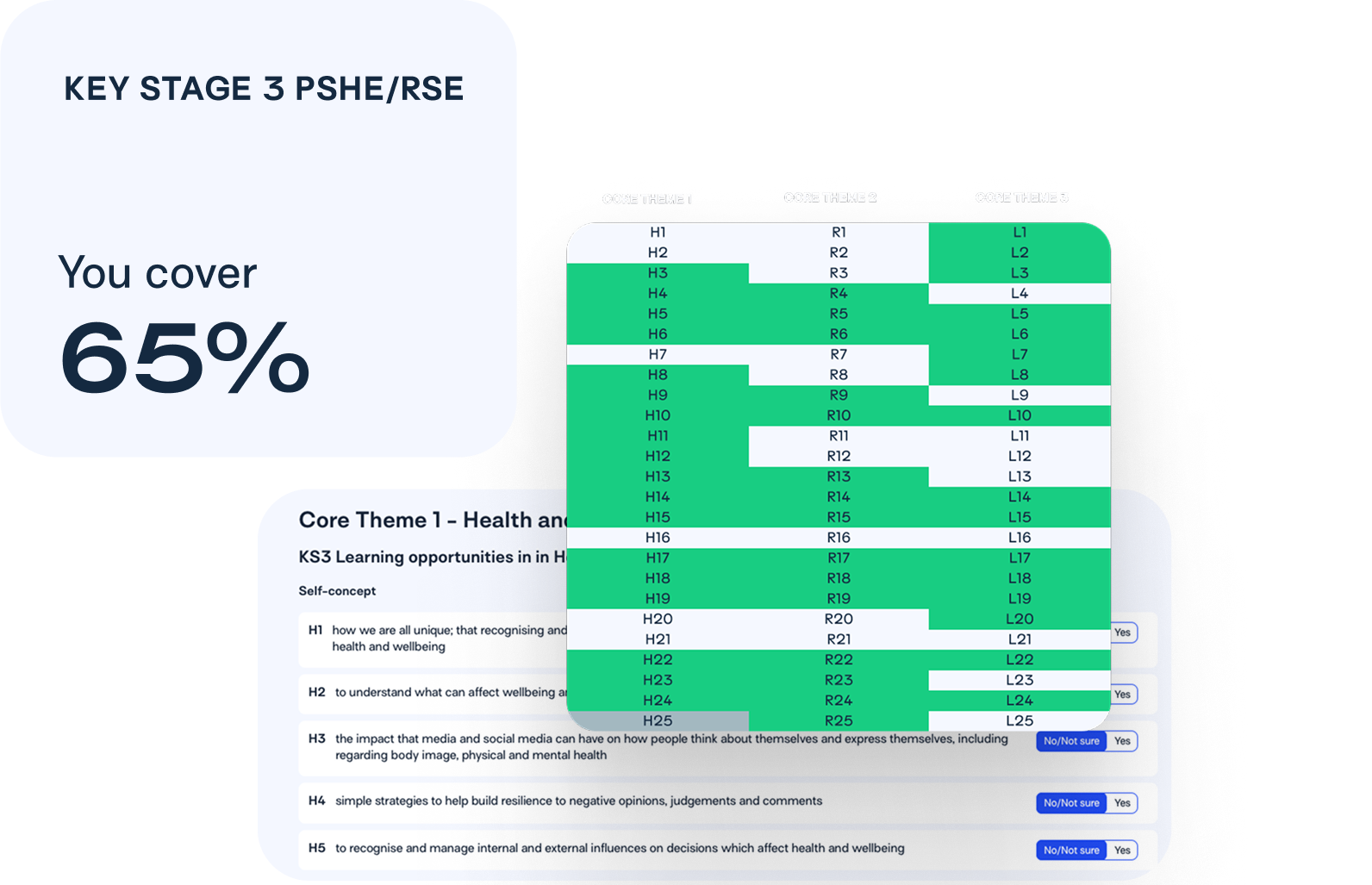 demo of the planner tool
